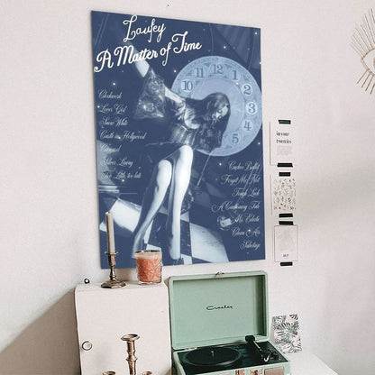 Laufey Music Poster, Bewitched & A Matter of Time Tour Art Minimal Concert Poster Size 24''x36''
