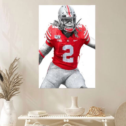 Chase Young Ohio State Poster Size 24''x36''