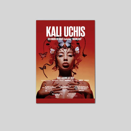 KALI UCHIS Music Live Concert Gig Wall Art Picture Poster Size 24''x36''