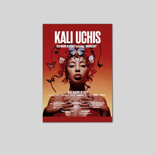 KALI UCHIS Music Live Concert Gig Wall Art Picture Poster Size 24''x36''