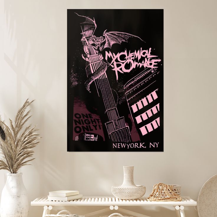 My Chemical Romance  The Black Parade - Vintage Rock Metal Concert Size 24''x36''