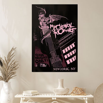 My Chemical Romance  The Black Parade - Vintage Rock Metal Concert Size 24''x36''