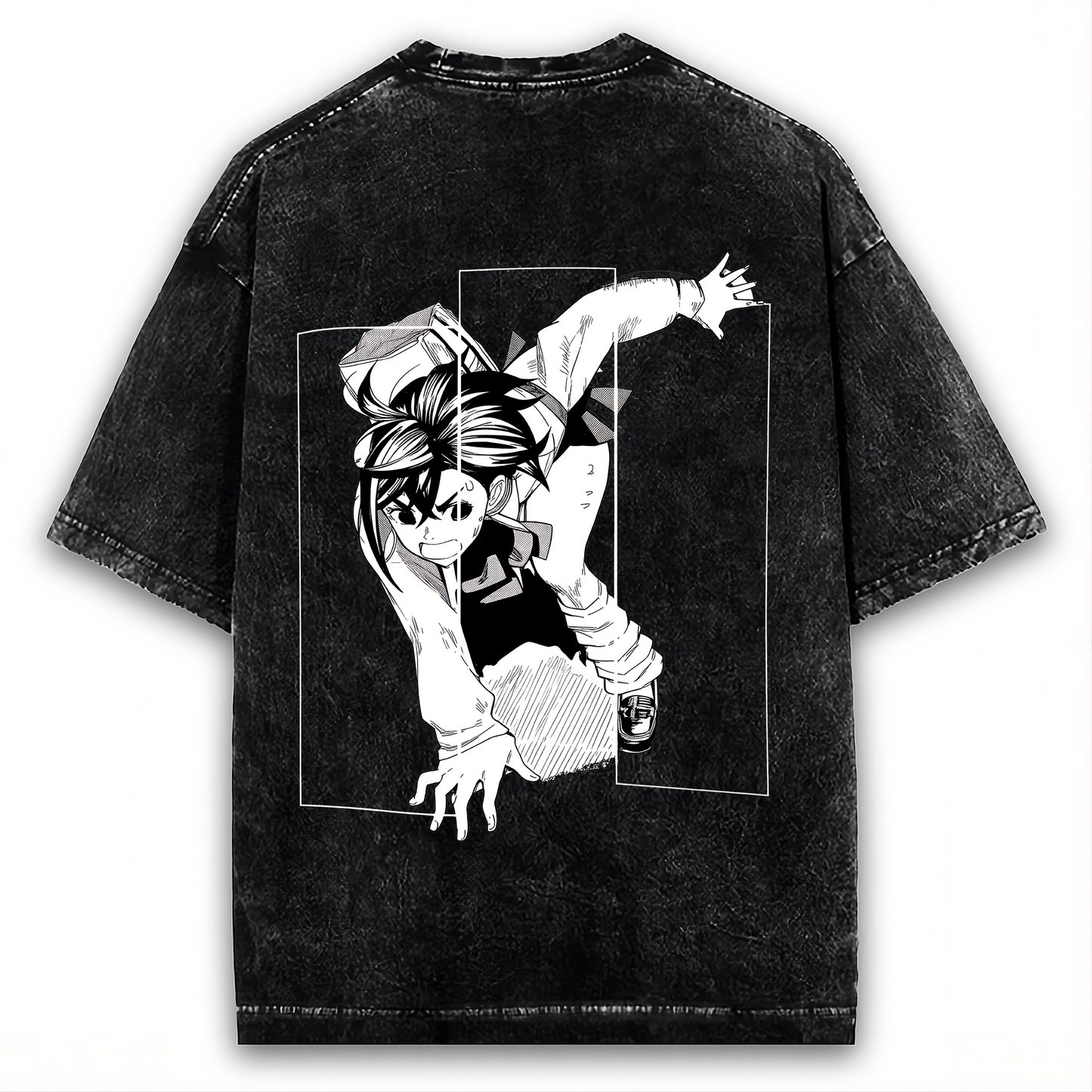 MOMO AYASE "CRAWLING" DANDADAN VINTAGE WASHED TEE