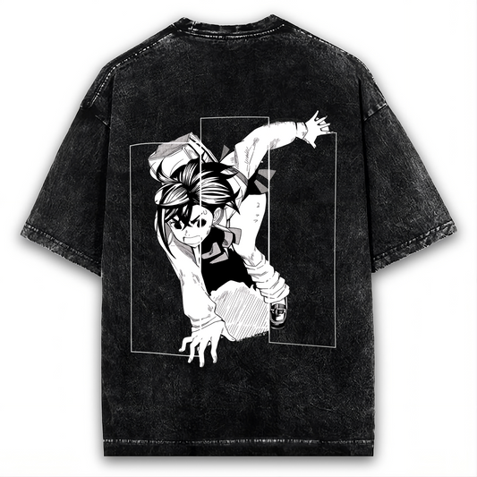 MOMO AYASE "CRAWLING" DANDADAN VINTAGE WASHED TEE