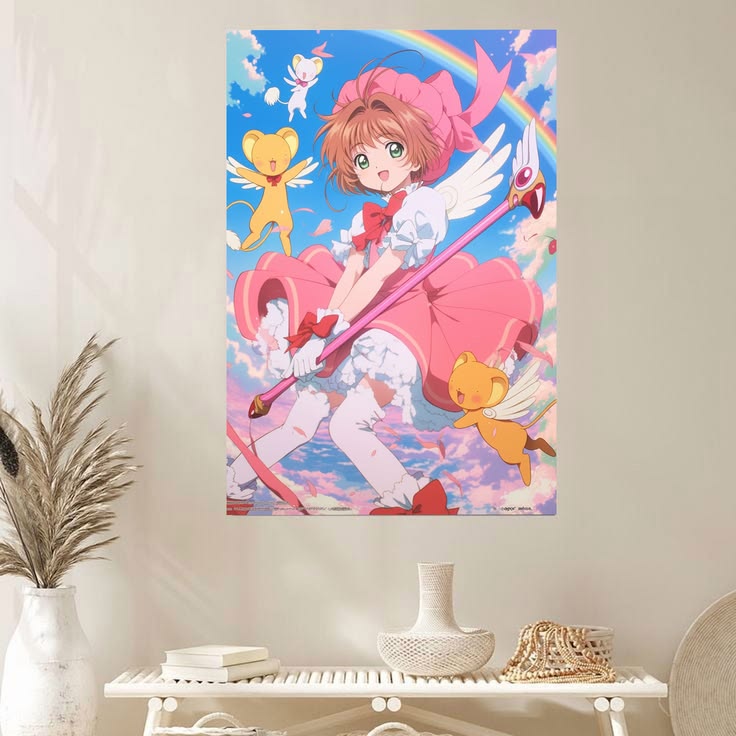 Cardcaptor Sakura  Anime Poster Home Decor Poster Size 24''x36''