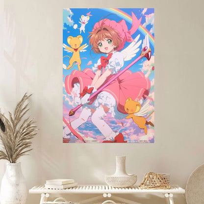 Cardcaptor Sakura  Anime Poster Home Decor Poster Size 24''x36''