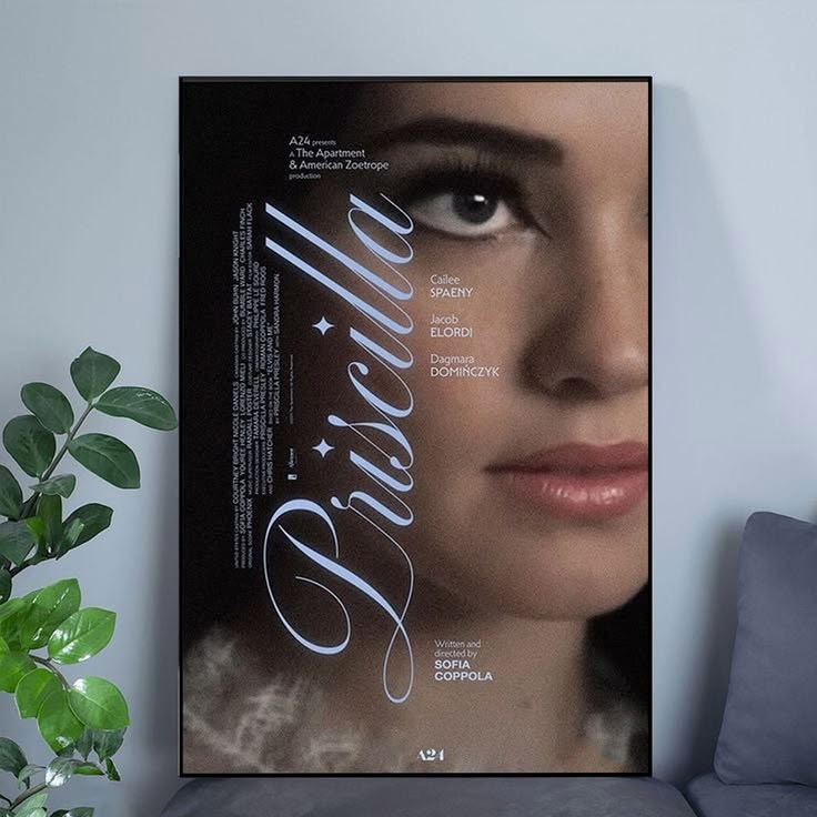 Priscilla Movie Poster 24x36 Unframed Sofia Coppola Film Art Print Wall Decor