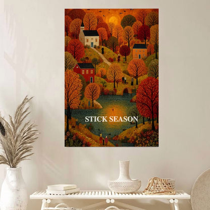 Noah Kahan “Stick Season” Inspired Poster Full Size 24''x36''