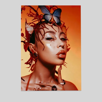 Kali Poster Uchis - Red Moon In Venus Premium Matte Vertical Poster Size 24''x36''