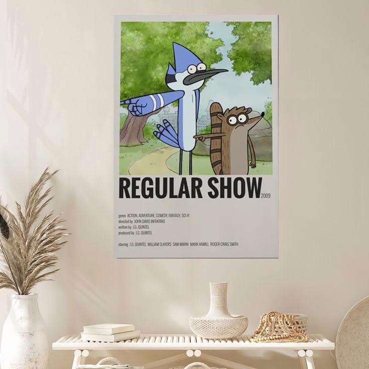 Lucky Shop TV Series Regular Show Poster Full Size 24''x36''