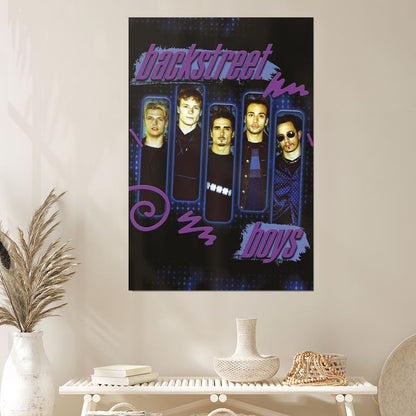 Backstreet Boys - Purple Panels Poster Size 24''x36''