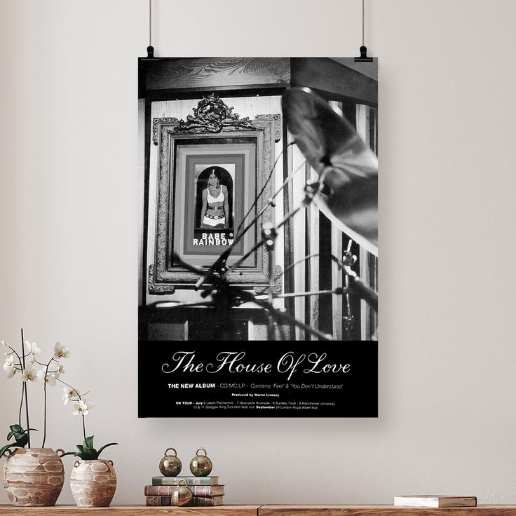 HOUSE OF LOVE BABE RAINBOW POSTER SIZED original music press advert from 1992 Size 24''x36''