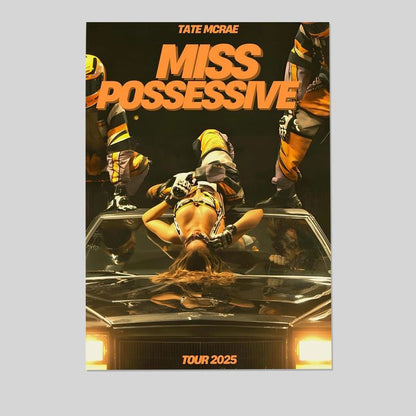 Tate McRae Miss Possessive Tour 2025 Poster Size 24''x36''