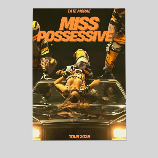 Tate McRae Miss Possessive Tour 2025 Poster Size 24''x36''
