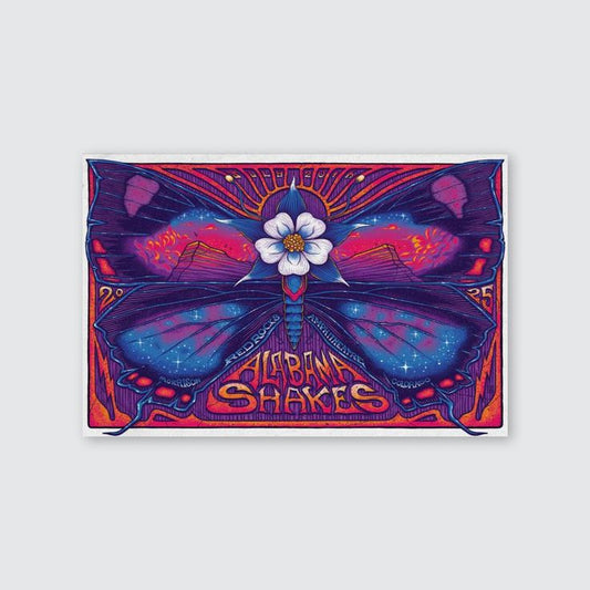 Music Poster - Alabama Shakes Tour Poster - Vintage Style - Size 24x36