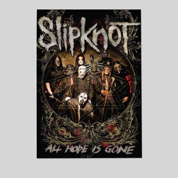 Slipknot - Hope Is Gone Wall Poster Size 24''x36''