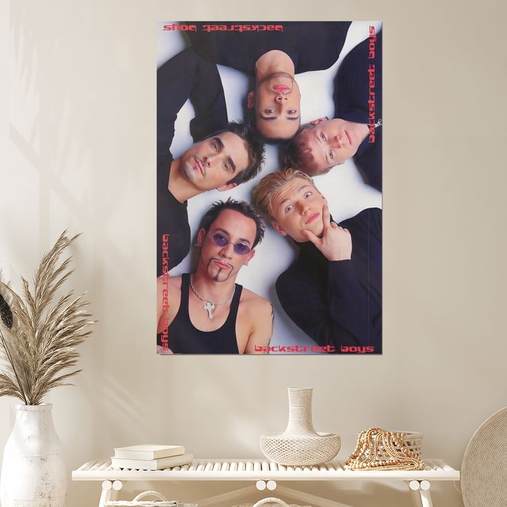 Backstreet Boy Canvas Poster Bedroom Decor Office Room Decor Gift Unframe Size 24''x36''