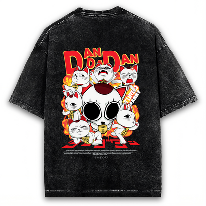 DANDADAN "MULTI-EXPRESSION" TURBO GRANNY VINTAGE WASHED TEE