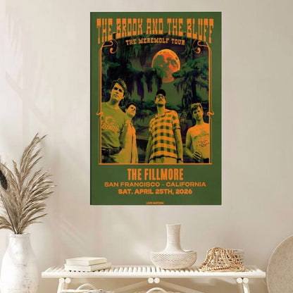 The Brook & The Bluff The Werewolf Tour 2026 Poster Size 24''x36''