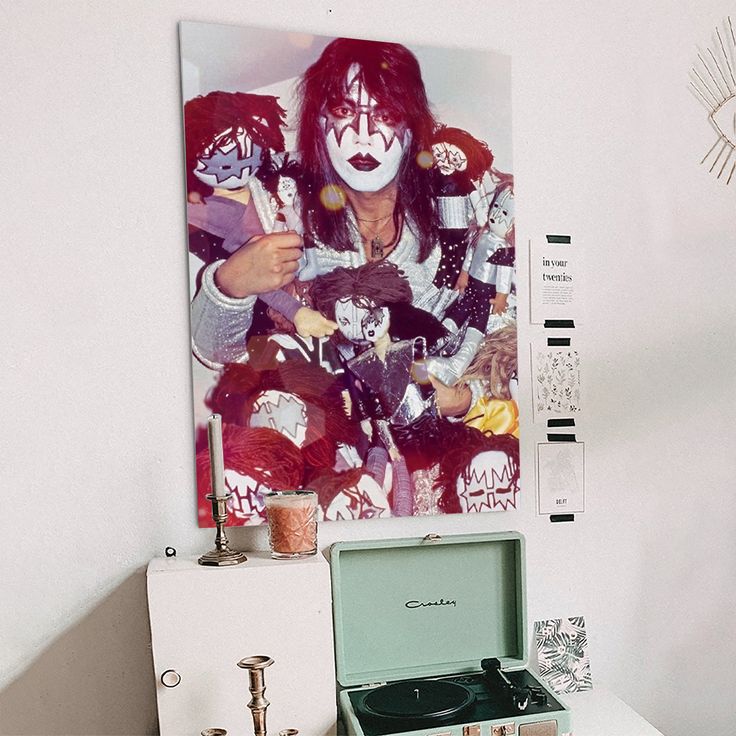 Music Poster Ace Frehley Vintage-Style Band Poster Size 24''x36''