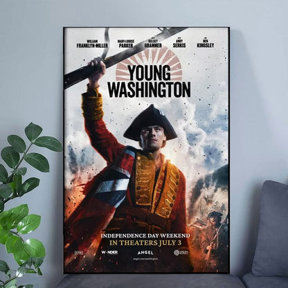 Movie Poster- Young Washington 2026 Wall Art Collection Poster Size 24''x36''