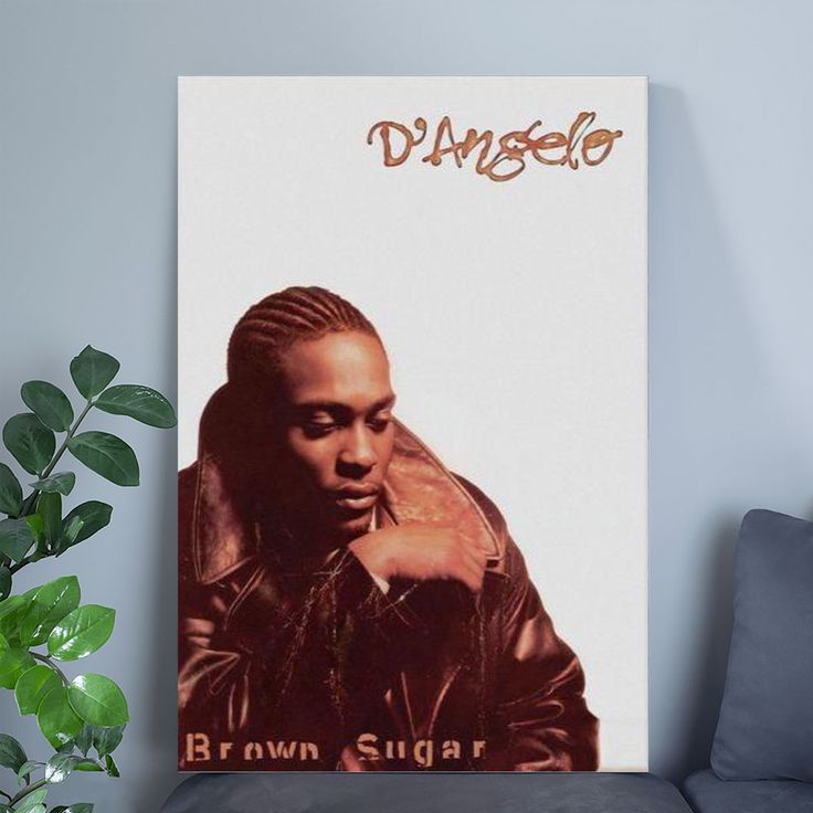 D'Angelo - Brown Sugar Album Art Poster Size 24''x36''