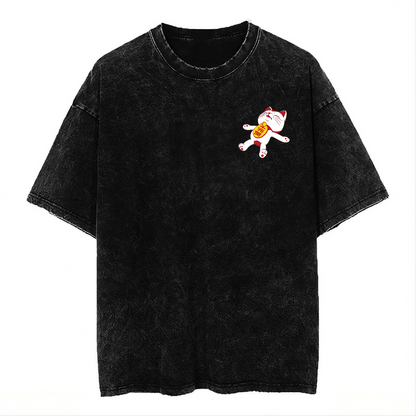 2-SIDED TURBO GRANNY "TURBO O'S CEREAL" DANDADAN VINTAGE WASHED TEE
