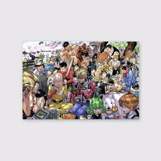 One Punch Man Poster Anime Poster Size 24''x36''