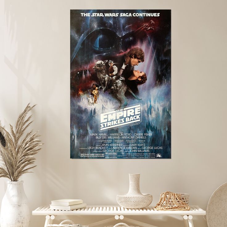 Star Wars: The Empire Strikes Back Retro Style - Size 24''x36''