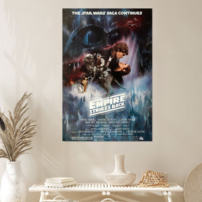 Star Wars: The Empire Strikes Back Retro Style - Size 24''x36''