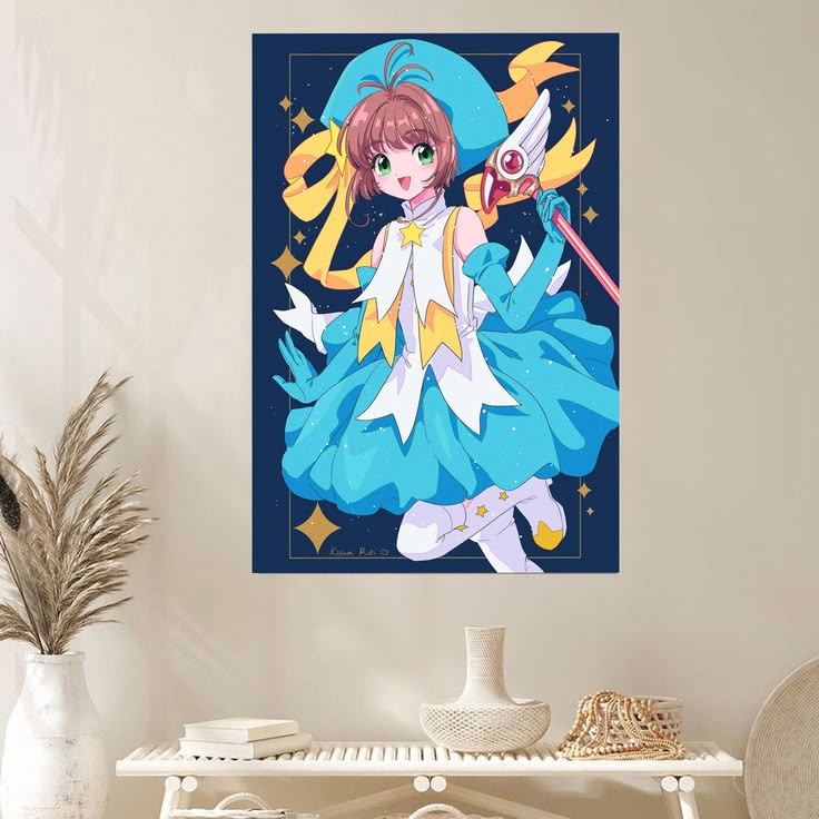 Cardcaptor Sakura, Anime Poster Sakura art Poster Size 24''x36''