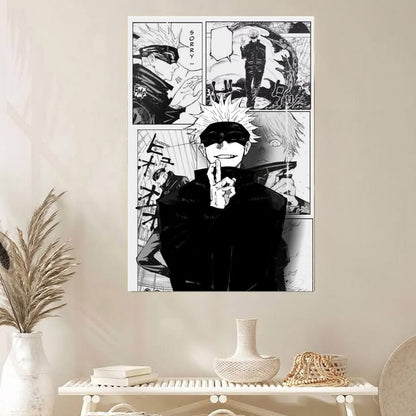 Manga poster Gojo Satoru Jujutsu Kaisen Poster Size 24''x36''