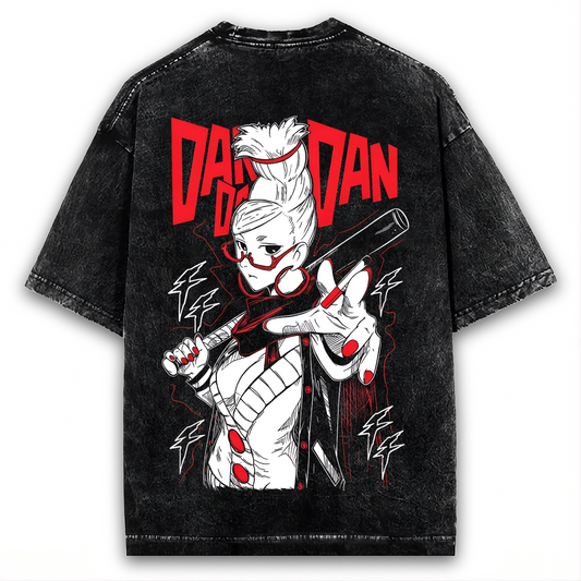 SEIKO AYASE "BASEBALL BAT" DANDADAN VINTAGE WASHED TEE