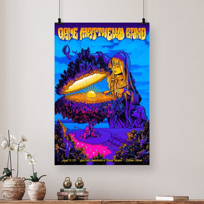 Dave Matthews Band All Gig Posters, DMB Big Sky Events Arena Montana Poster Size 24''x36''