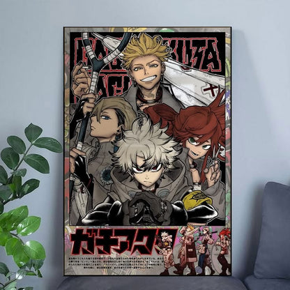 Gachiakuta Rudo Enjin Zanka Riyo Anime Poster Manga Poster Size 24''x36''