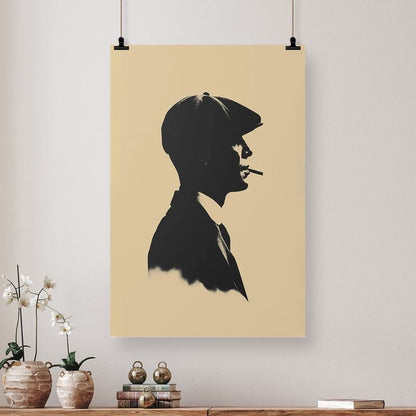 Movie Poster- Peaky Blinders Tv Series Movie Poster - Vintage Style - Size 24x36