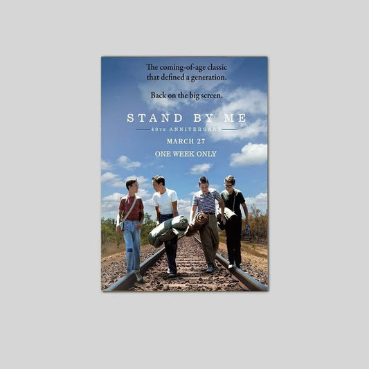Stand By Me 40th Anniversary Classic Coming Of Age Movie Poster Size 24''x36''