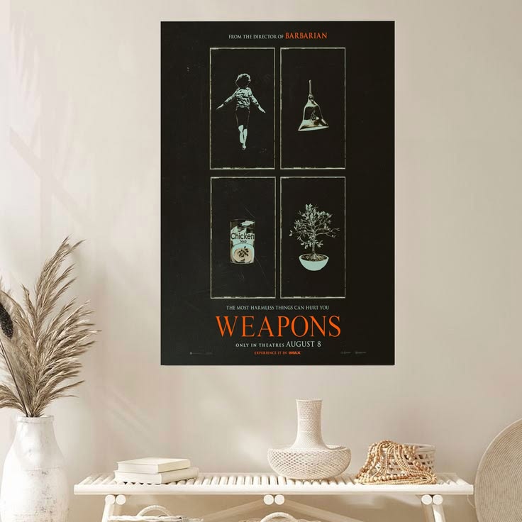 Weapons Movie Poster Julia Garner Josh Brolin Alden Ehrenreich Size 24''x36''