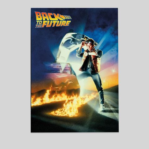 Back To The Future - Movie Poster (Regular Style - Version 2) Size 24''x36''