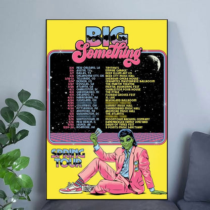 Big Something Spring Tour 2026 Poster Size 24''x36''