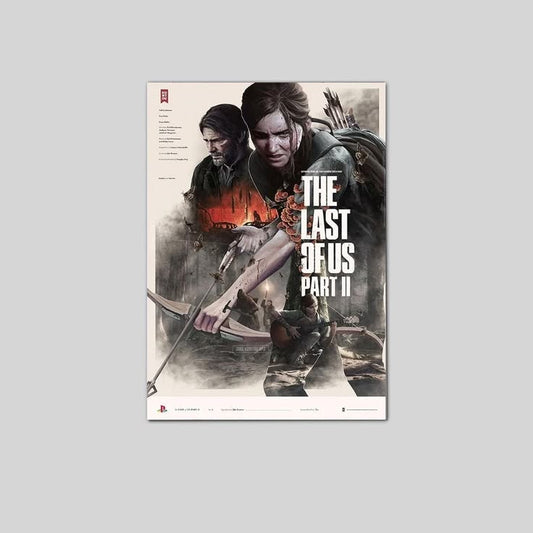 Game Poster, THE LAST OF US Part 2 Poster Size 24''x36''