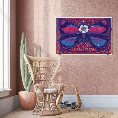 Music Poster - Alabama Shakes Tour Poster - Vintage Style - Size 24x36
