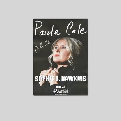 Paula Cole autographed 'I Don't Want To Wait...' Poster Size 24''x36''