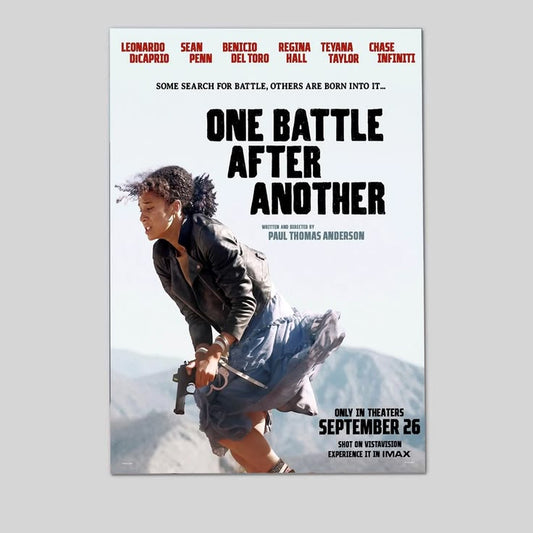 One Battle After Another Collector's Movie Poster Size 24''x36''