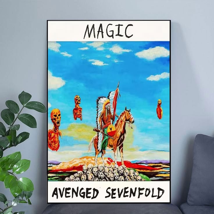 Avenged Sevenfold Magic Album Art Poster Full Size 24''x36''