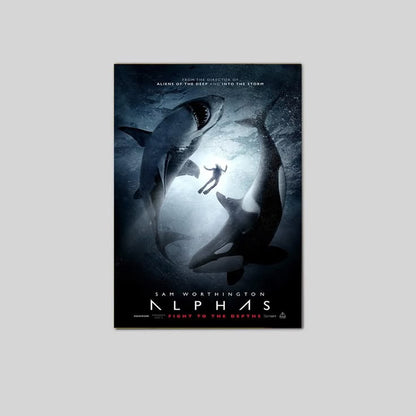 Alphas 2026 Movie Poster Size 24''x36''