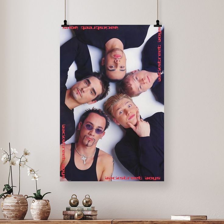 Backstreet Boy Canvas Poster Bedroom Decor Office Room Decor Gift Unframe Size 24''x36''