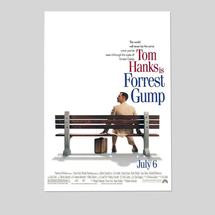 Forrest Gump - Movie Poster (Regular Style) Size 24''x36''