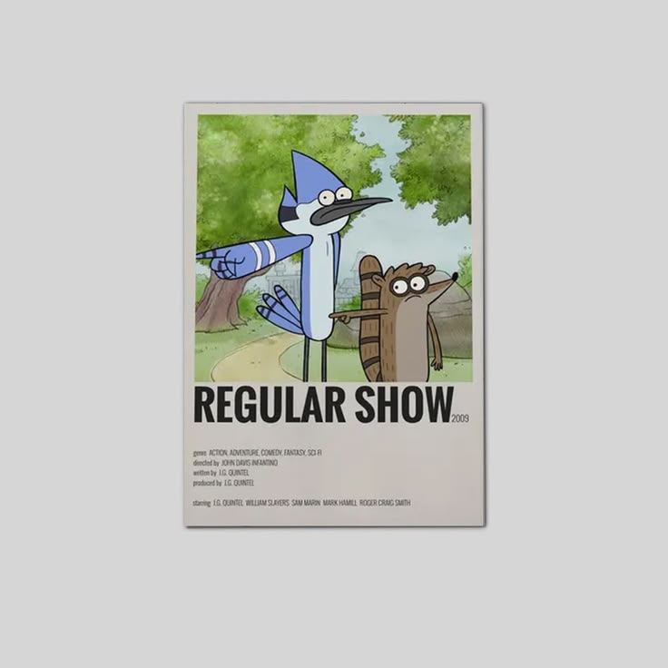 Lucky Shop TV Series Regular Show Poster Full Size 24''x36''
