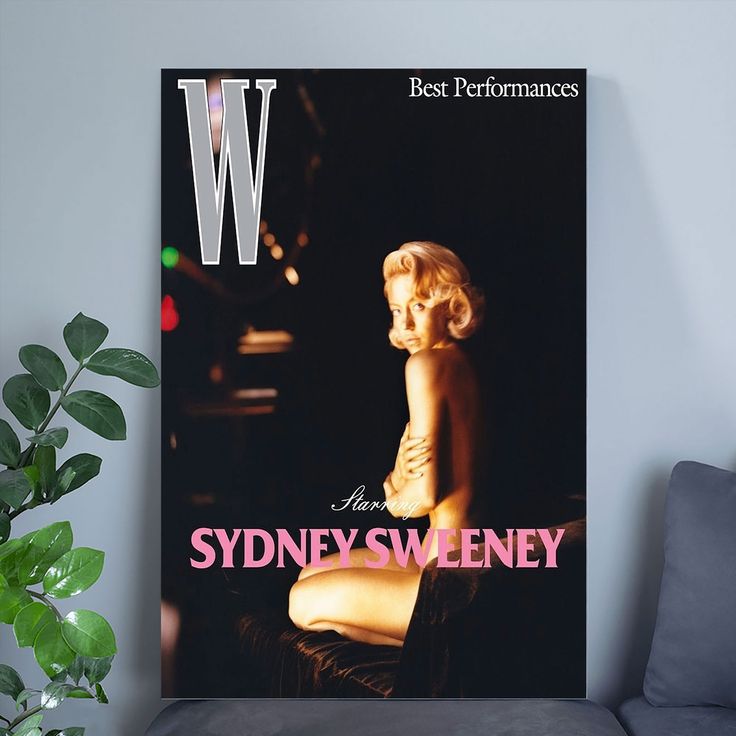 Sydney Sweeney Power of W Poster Size 24''x36''